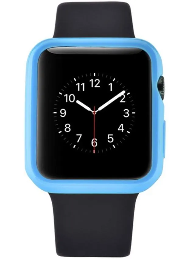 mobilux-102010472025 Devia Colorful protector case for Apple watch (38mm) blue
