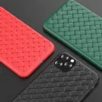 Devia Woven Pattern Design Soft Case iPhone 11 Pro red