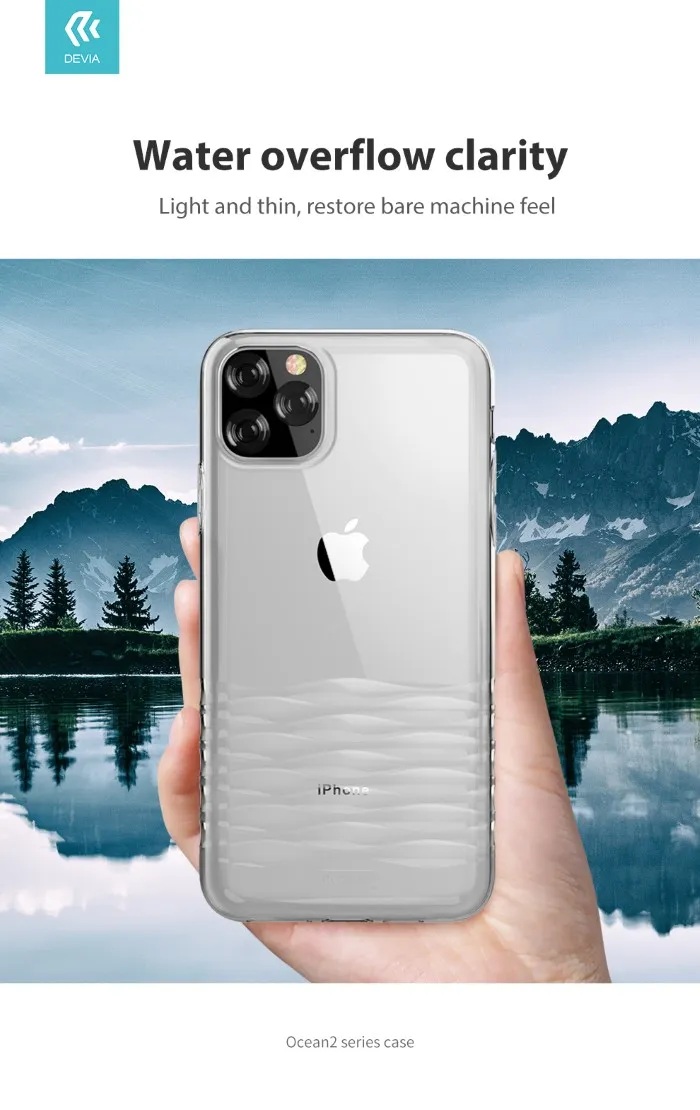 mobilux-102010512111 Devia Ocean2 series case iPhone 11 Pro clear
