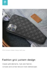 Devia Woven2 Pattern Design Soft Case iPhone 11 Pro red