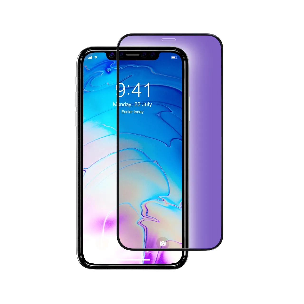 mobilux-102010531081 Devia Van Anti-blue Ray Full Screen Tempered Glass iPhone 11 Pro Max black