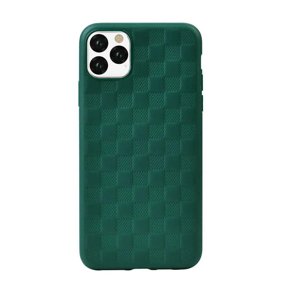 mobilux-102010532163 Devia Woven2 Pattern Design Soft Case iPhone 11 Pro Max green