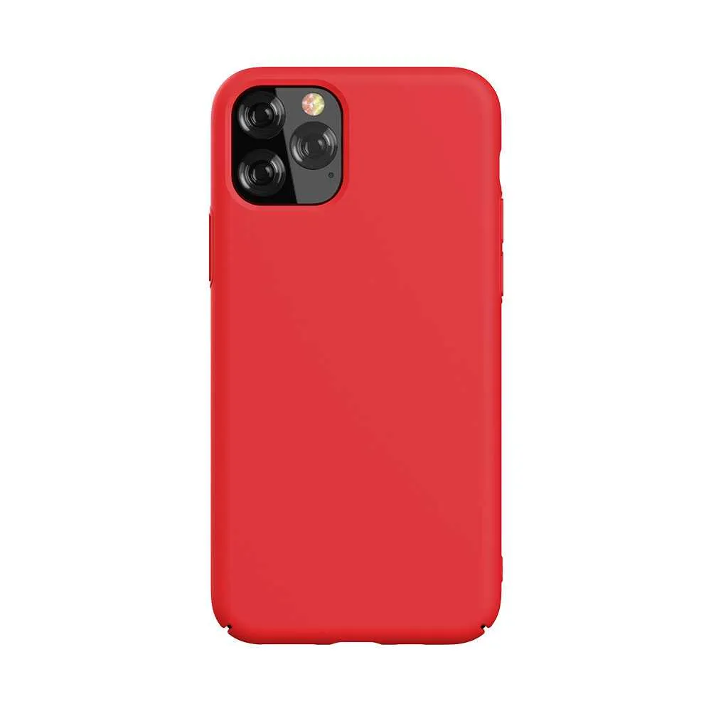 mobilux-102010592042 Devia Nature Series Silicone Case iPhone 12 Pro Max red