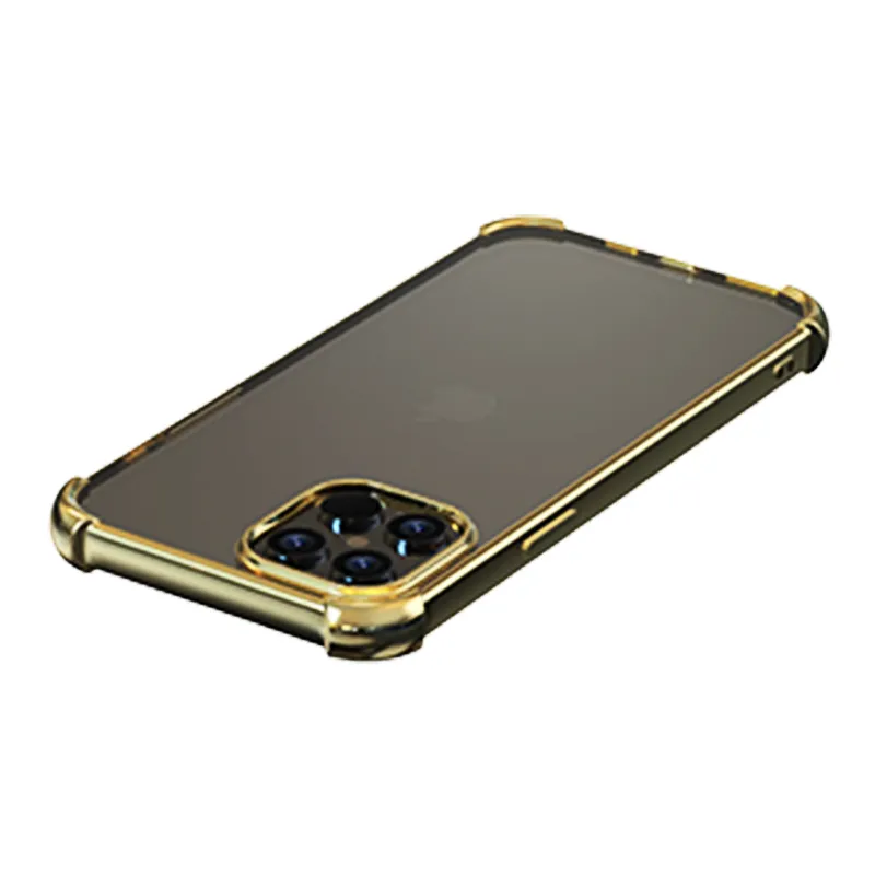 mobilux-102010592063 Devia Glitter shockproof soft case iPhone 12 Pro Max gold