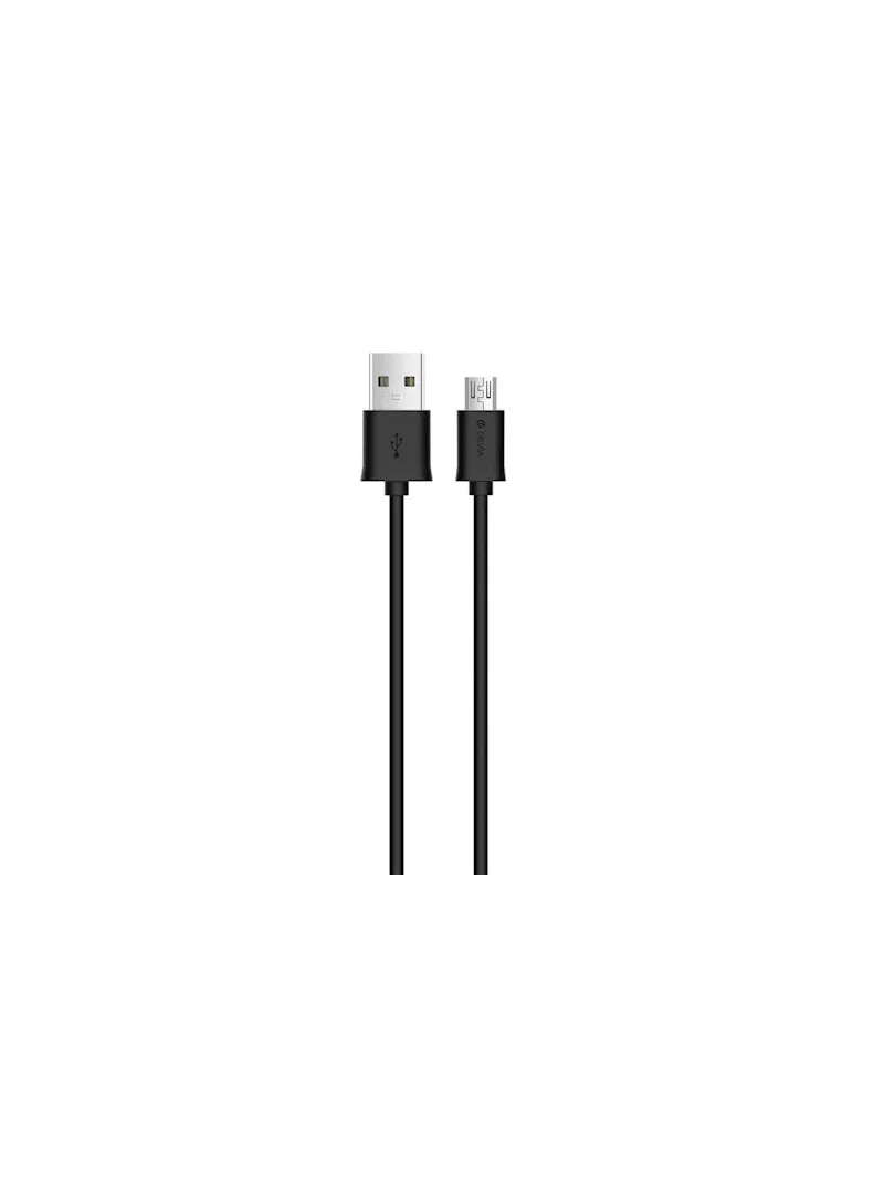mobilux-120ec0180002 Devia Smart Series Micro Cable V2 (5V 2.1A,1M) black