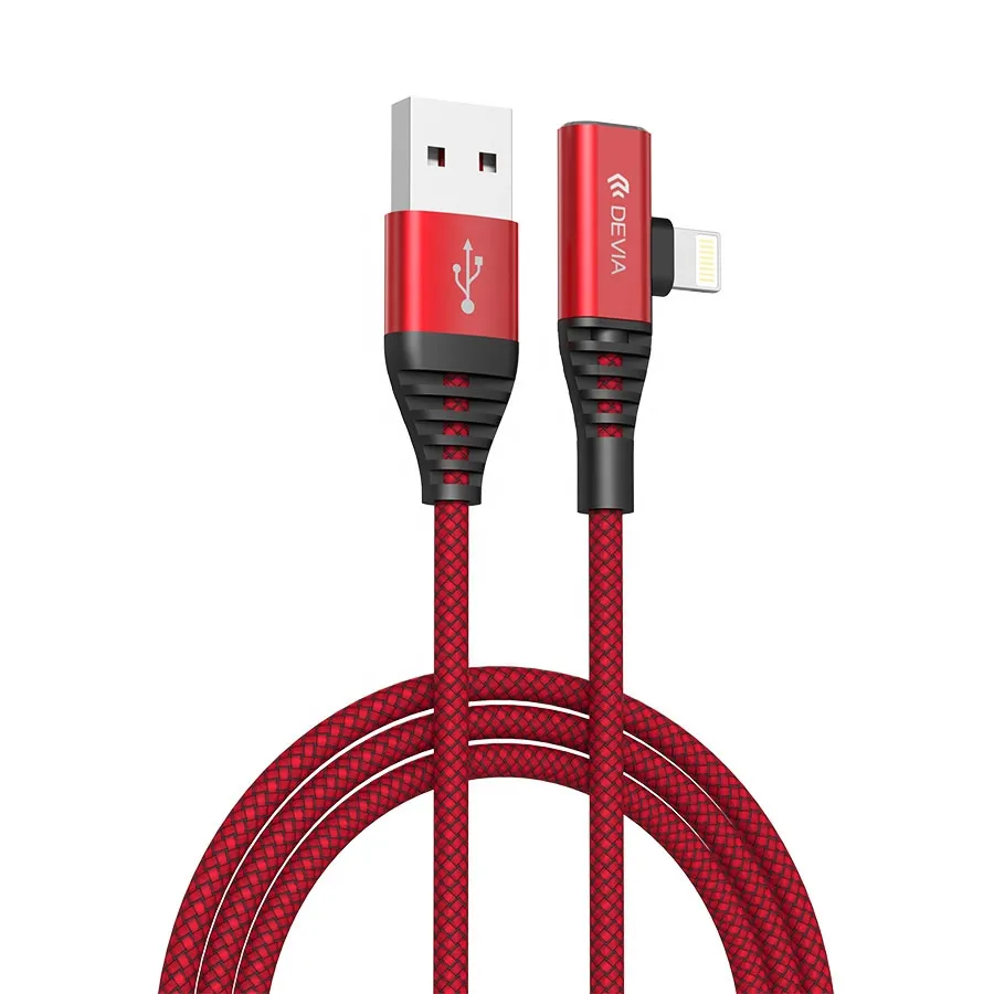 mobilux-120ec0850002 Devia Strom Series 2in1 Cable (1.2M) red