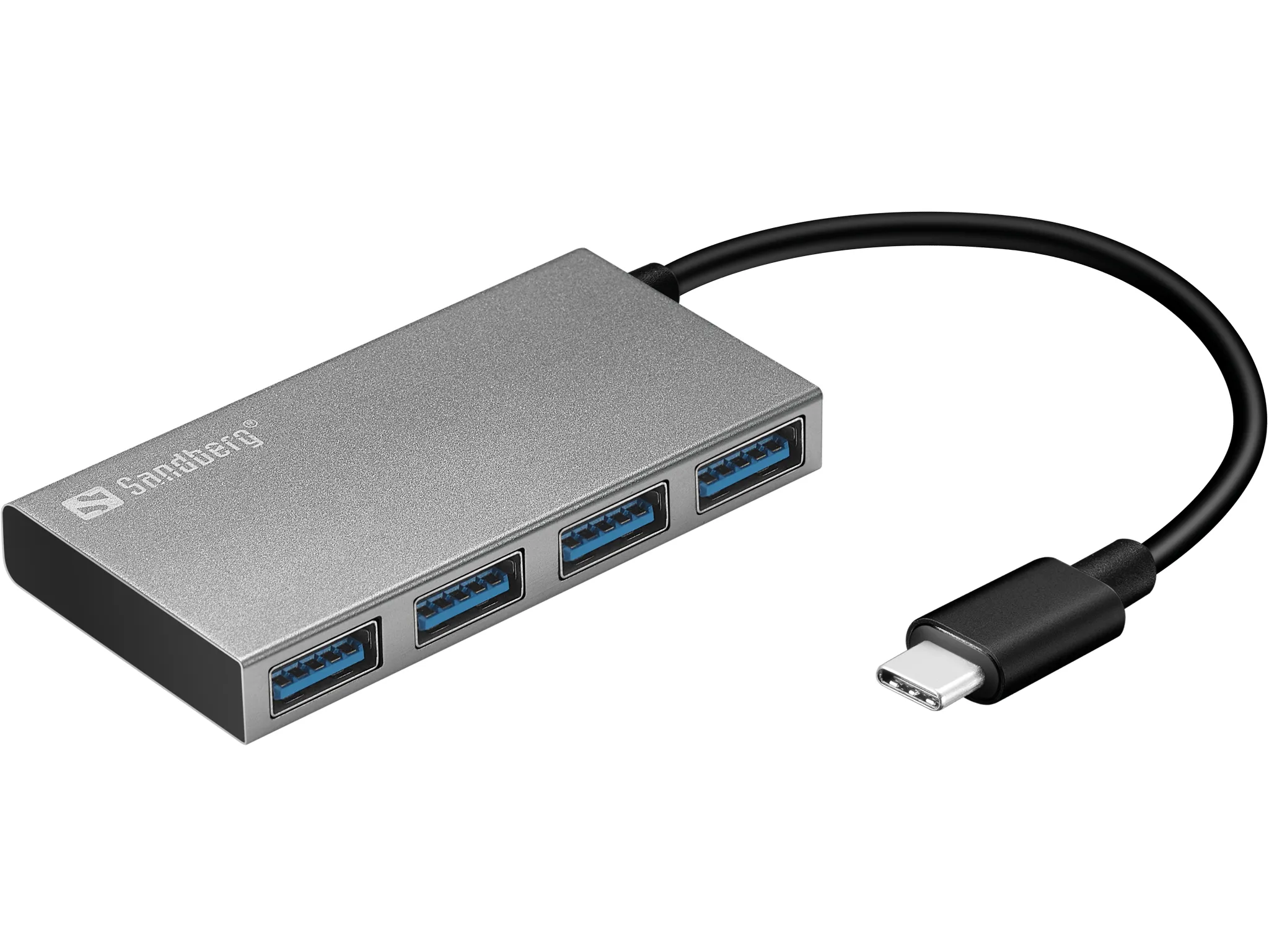 mobilux-136-20 Sandberg 136-20 USB-C to 4 xUSB 3.0 Pocket Hub