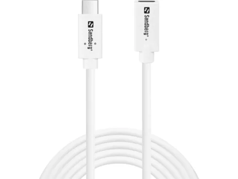 Sandberg 136-55 USB-C>C M-F USB 3.1 100W, 2M