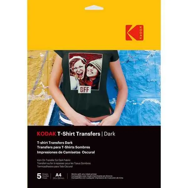 mobilux-3510553 Kodak T-Shirt Transfers Dark 5pcs (3510553)