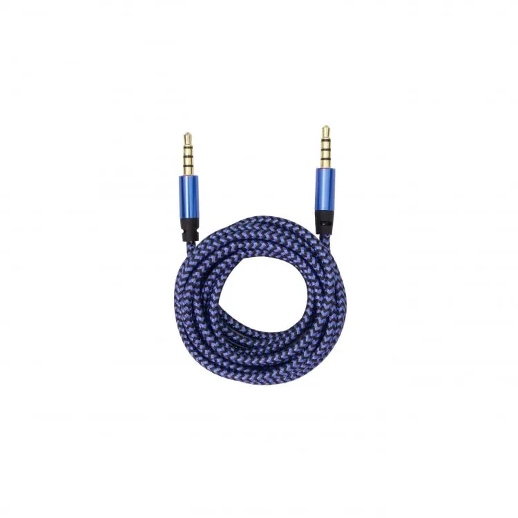 mobilux-3535-1-5bl Sbox 3535-1.5BL AUX Cable 3.5mm To 3.5mm Blueberry Blue
