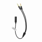 Sbox 35F-2X35M/R 3.5mm F. 4Pin – 2 X 3.5mm M. 3Pin 0.2m