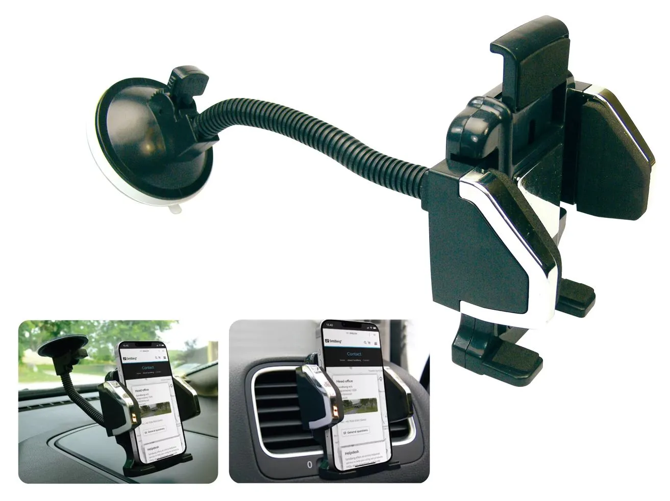 mobilux-402-91 Sandberg 402-91 In Car Universal Mobile Holder
