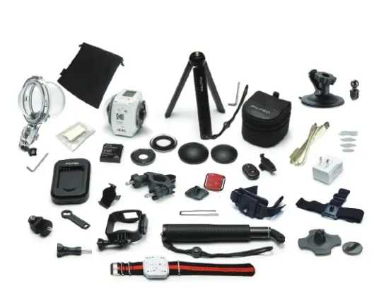 mobilux-4kvr360wh3 Kodak VR360 4K Ultimate Pack White
