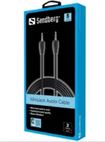 Sandberg 501-24 MiniJack Cable M-M 2m