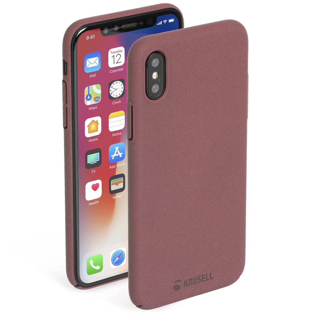 mobilux-61450 Krusell Sandby Cover Apple iPhone XS rust