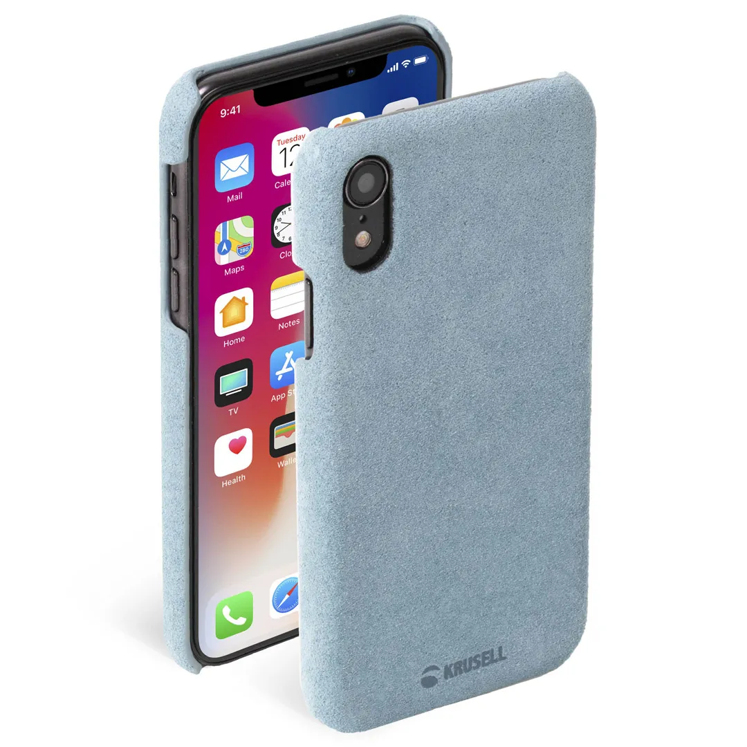 mobilux-61467 Krusell Broby Cover Apple iPhone XR blue