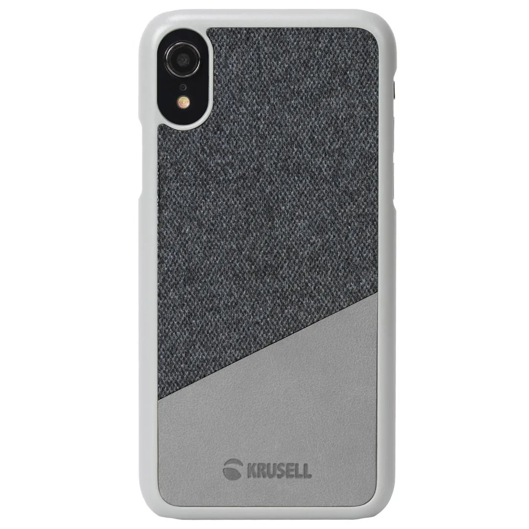 mobilux-61468 Krusell Tanum Cover Apple iPhone XR grey