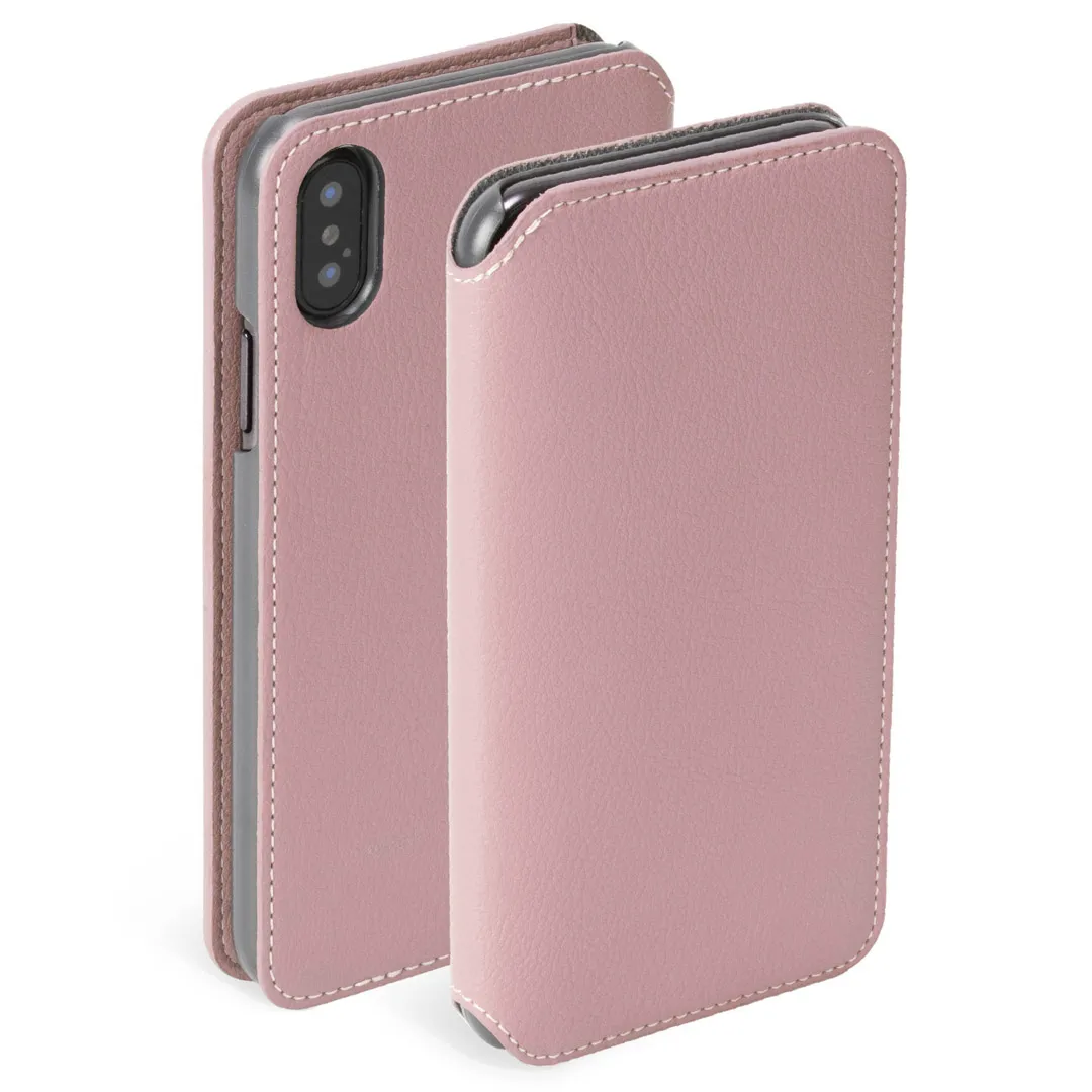 mobilux-61489 Krusell Pixbo 4 Card SlimWallet Apple iPhone XS Max rose