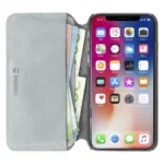Krusell Broby 4 Card SlimWallet Apple iPhone XS Max light grey
