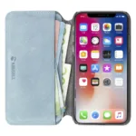 Krusell Broby 4 Card SlimWallet Apple iPhone XS Max light blue