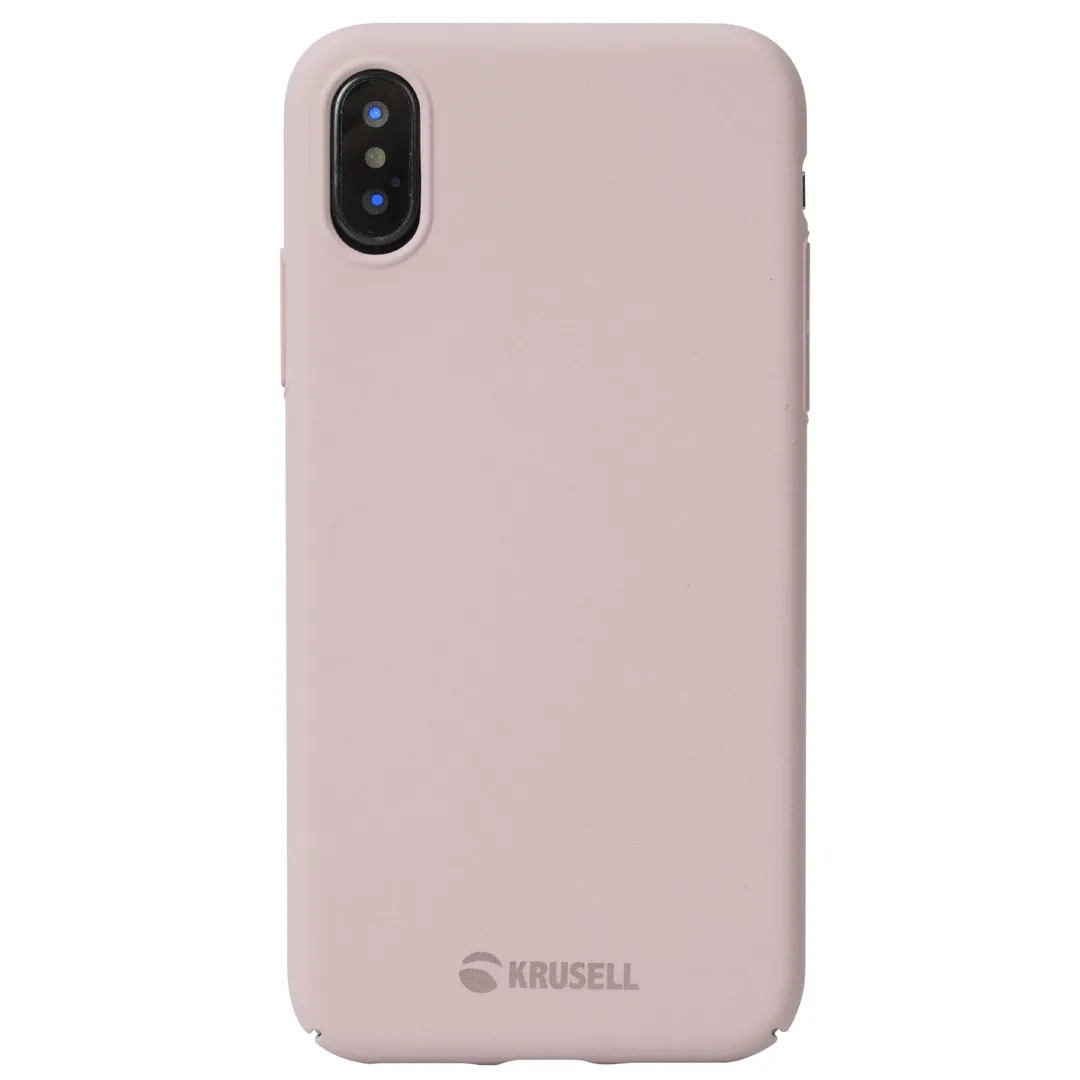 mobilux-61512 Krusell Sandby Cover Apple iPhone XS Max dusty pink