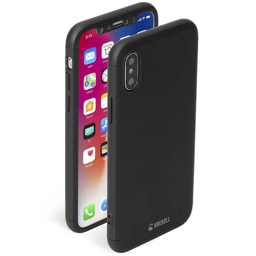 mobilux-61513 Krusell Arvika 3.0 Cover Apple iPhone XS Max black