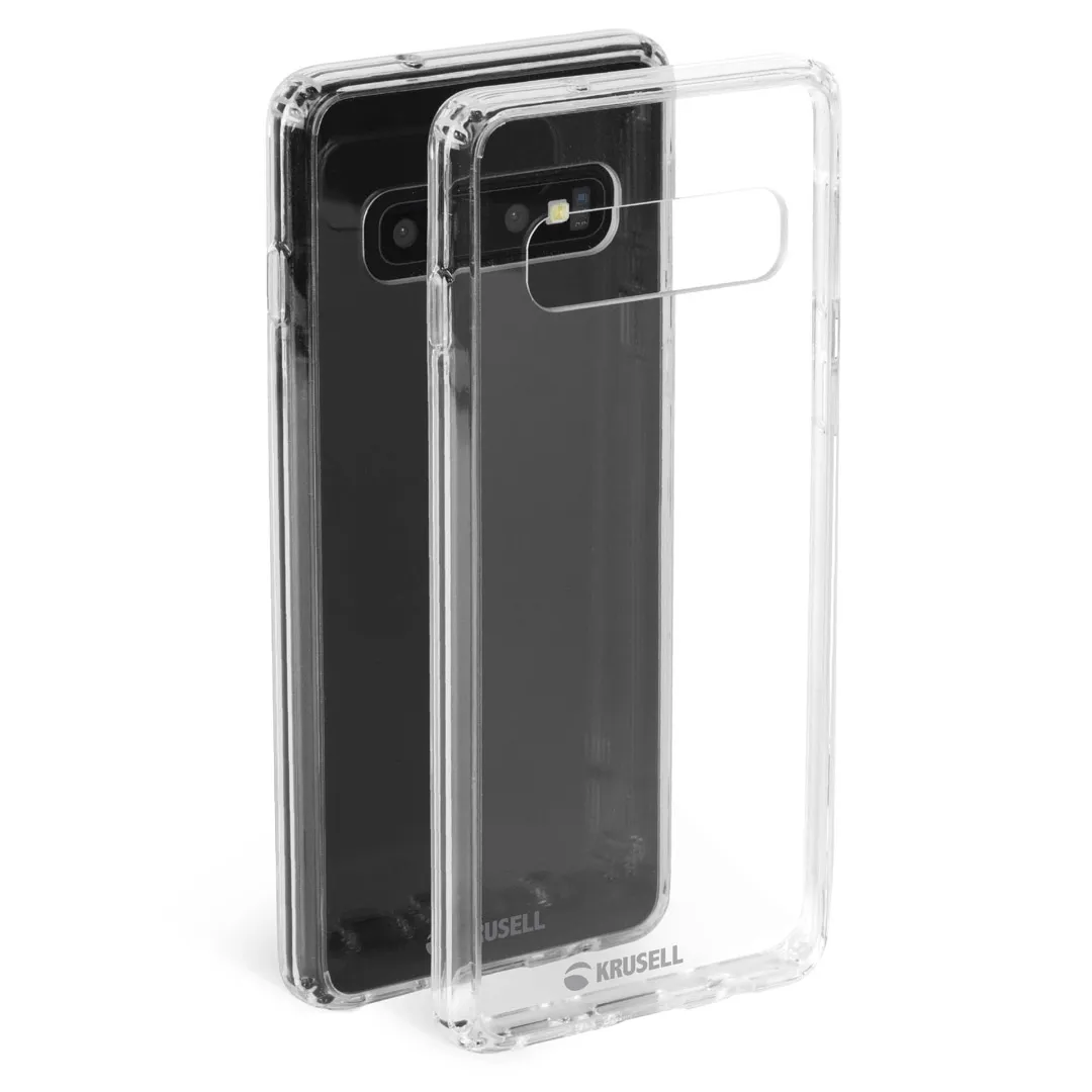 mobilux-61637 Krusell Kivik Cover Samsung Galaxy S10 transparent