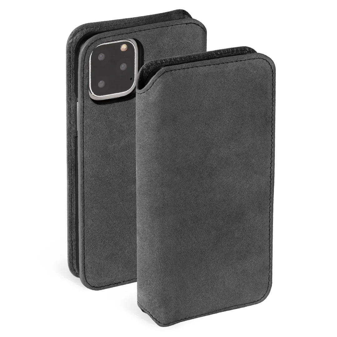 mobilux-61755 Krusell Broby PhoneWallet Apple iPhone 11 Pro Max stone