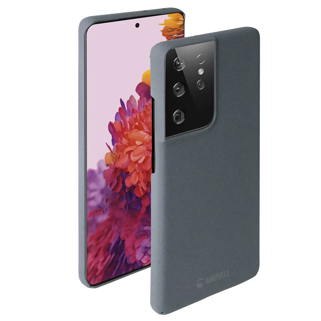 mobilux-62249 Krusell Essentials SandCover Samsung Galaxy S21 Ultra grey