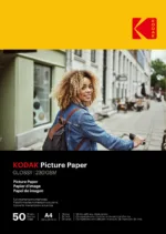 Kodak Picture Paper 230g 11.8 mil Glossy 4/6×100 (9891267)