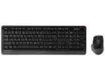 A4Tech 47478 FStyler 2,4G FG1035 RF Nano Grey Set