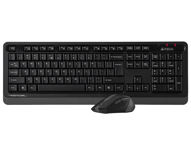 mobilux-a4tkla47478 A4Tech 47478 FStyler 2,4G FG1035 RF Nano Grey Set