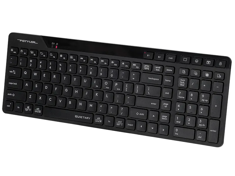 mobilux-a4tkla47726 A4Tech 47726 Fstyler FBK27C AS 2.4 GHz+BT (Silent), Black