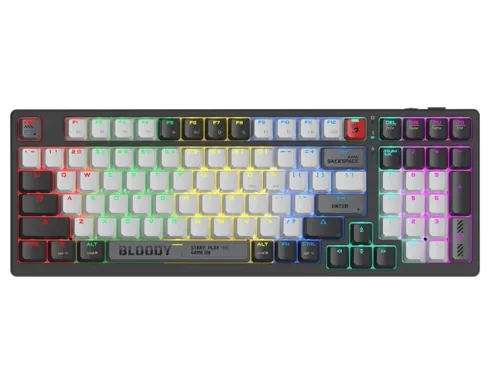 A4Tech 47735 Bloody WS98 Grey WRLS (BLMS RED Plus Switches)