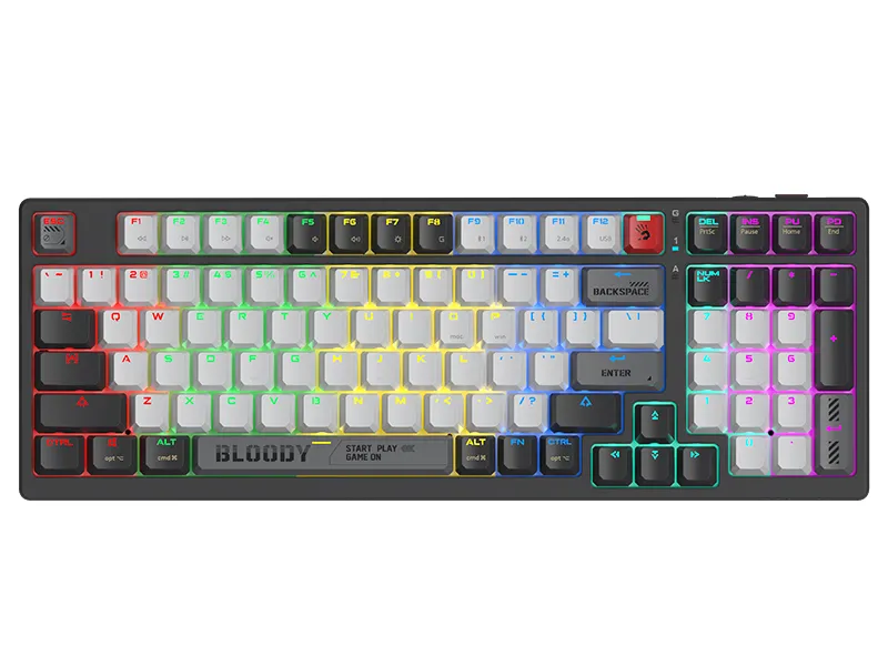 mobilux-a4tkla47735 A4Tech 47735 Bloody WS98 Grey WRLS (BLMS RED Plus Switches)