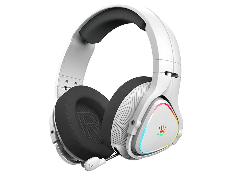 mobilux-a4tslu47752 A4Tech 47752 Bloody MR710 RGB Gaming Wireless Headset, Grey
