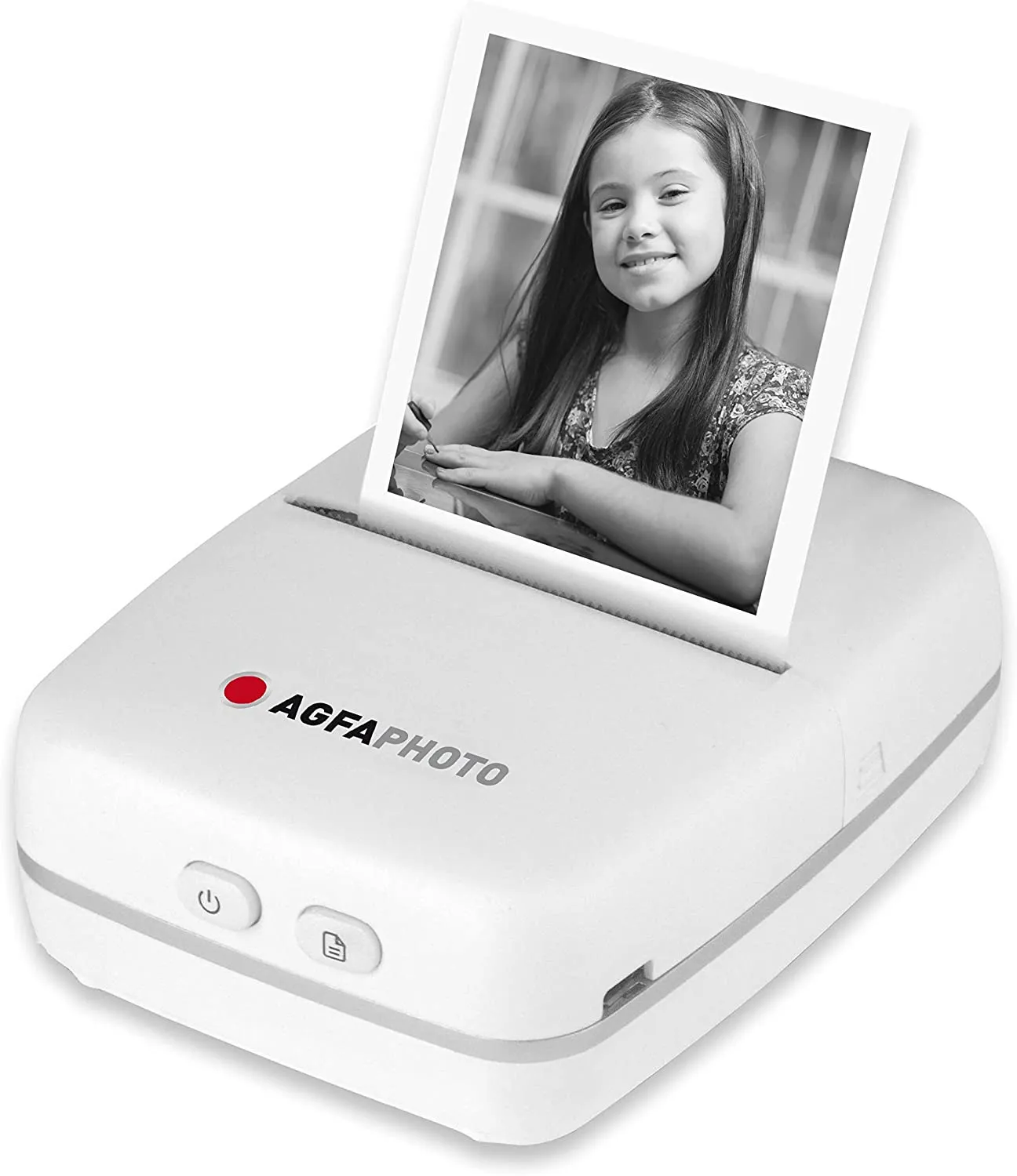 mobilux-apocpwh AgfaPhoto Realpix Pocket Printer white APOCPWH