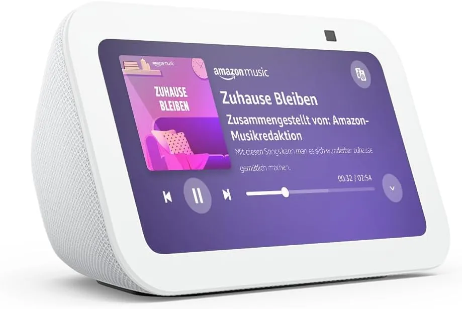 mobilux-b09b2th45g Amazon Echo Show 5 (3nd Gen) White With ALEXA