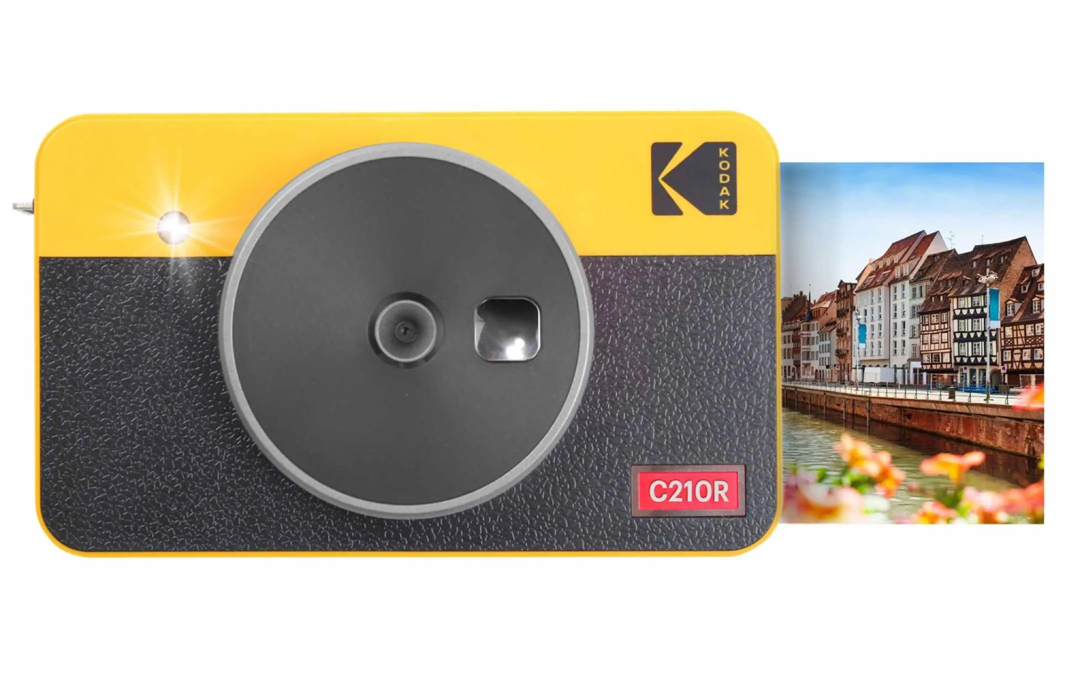 mobilux-c210ry Kodak Mini Shot 2 Camera and Printer Combo Retro Yellow