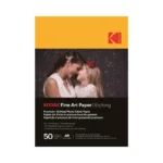 Kodak Fine Art Paper Etching  4/6 ” x 50 Sheets