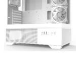 Zalman CHRONIX V2, ATX Mid Tower PC Case, 3 x 120mm ARGB Fans, White