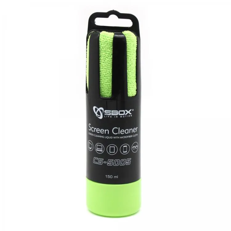 mobilux-cs-5005g Sbox CS-5005G Screen Cleaner 150ml Green