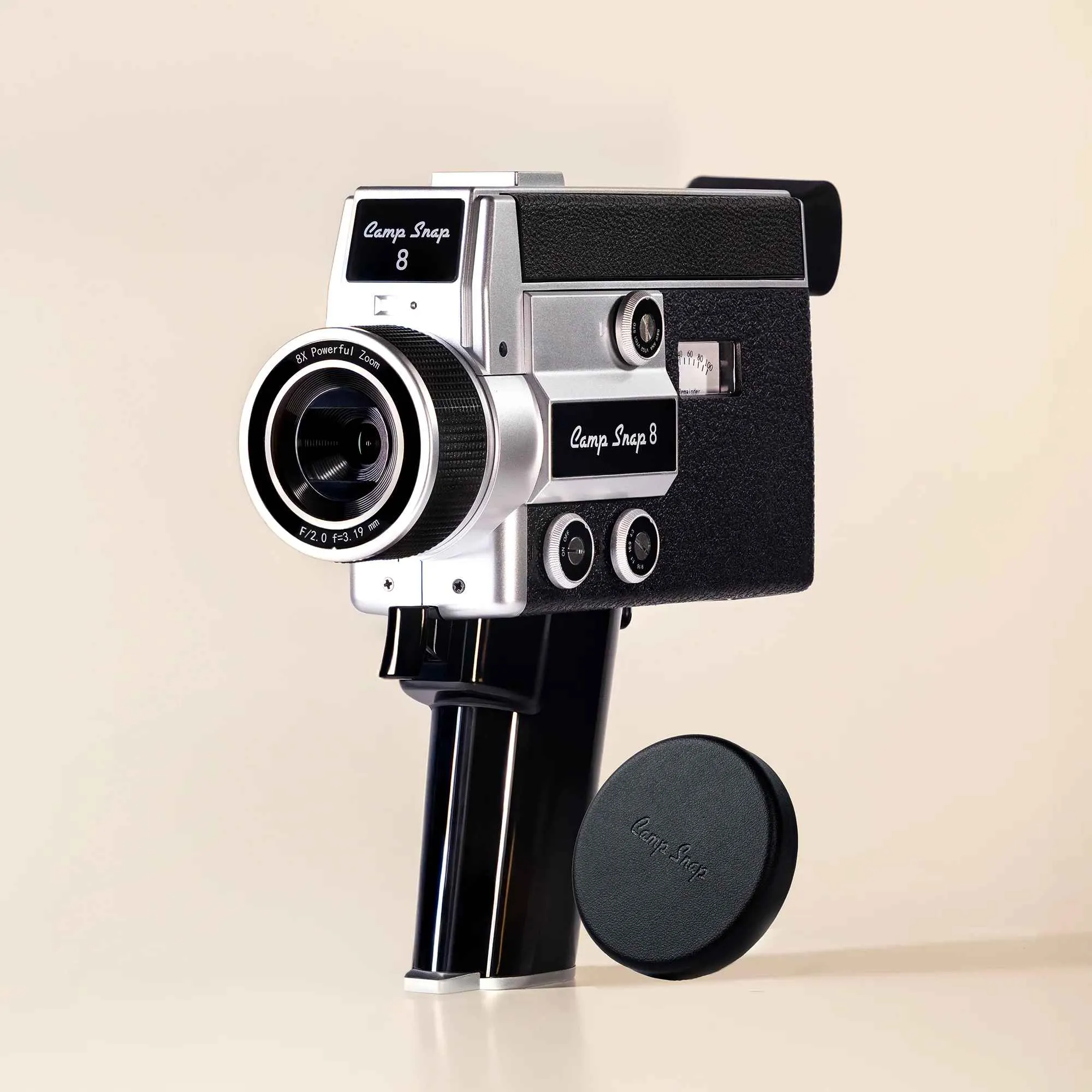 mobilux-cs-vc8-bk-ww Camp Snap CS-VC8-BK-WW Digital Super-8 Video Camera