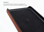 VixFox Card Slot Back Shell for Iphone XSMAX caramel brown