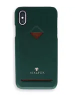 VixFox Card Slot Back Shell for Iphone XSMAX forest green