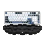 White Shark CUMULUS-B KP-011 Cloudy Keyboard Wrist Rest, Black