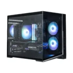 Zalman D30, mATX Mini Tower PC Case, 3 x 120mm ARGB Fans, Black