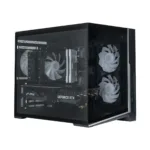 Zalman D30, mATX Mini Tower PC Case, 3 x 120mm ARGB Fans, Black