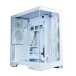 Zalman D50, ATX Mid Tower PC Case, 3  x 120mm Fans, White