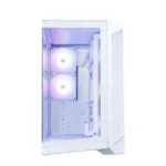 Zalman D50, ATX Mid Tower PC Case, 3  x 120mm Fans, White